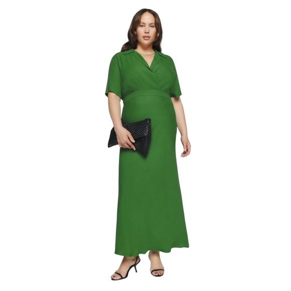 Reformation Palm Green Danika Maxi Dress Womens 2X - Picture 1 of 8